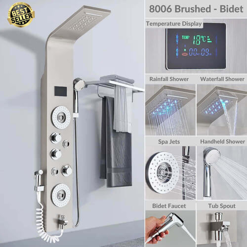 8 SERIES™ Shower Panels