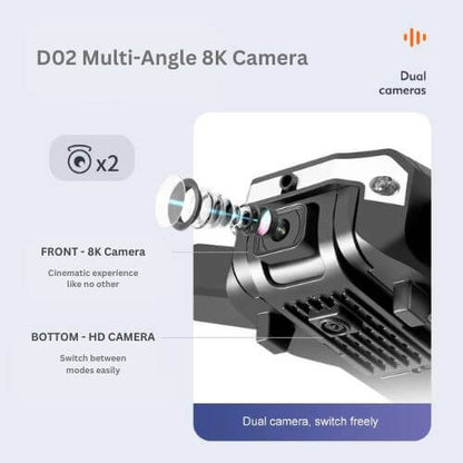 D02™ 8K HD DRONE